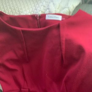 Calvin Klein Red Dress